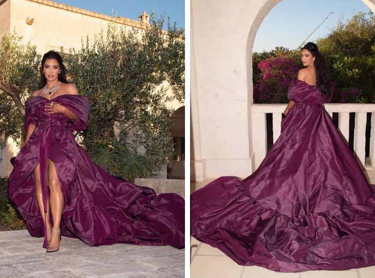 Kim Kardashian as Dolce & Gabbana