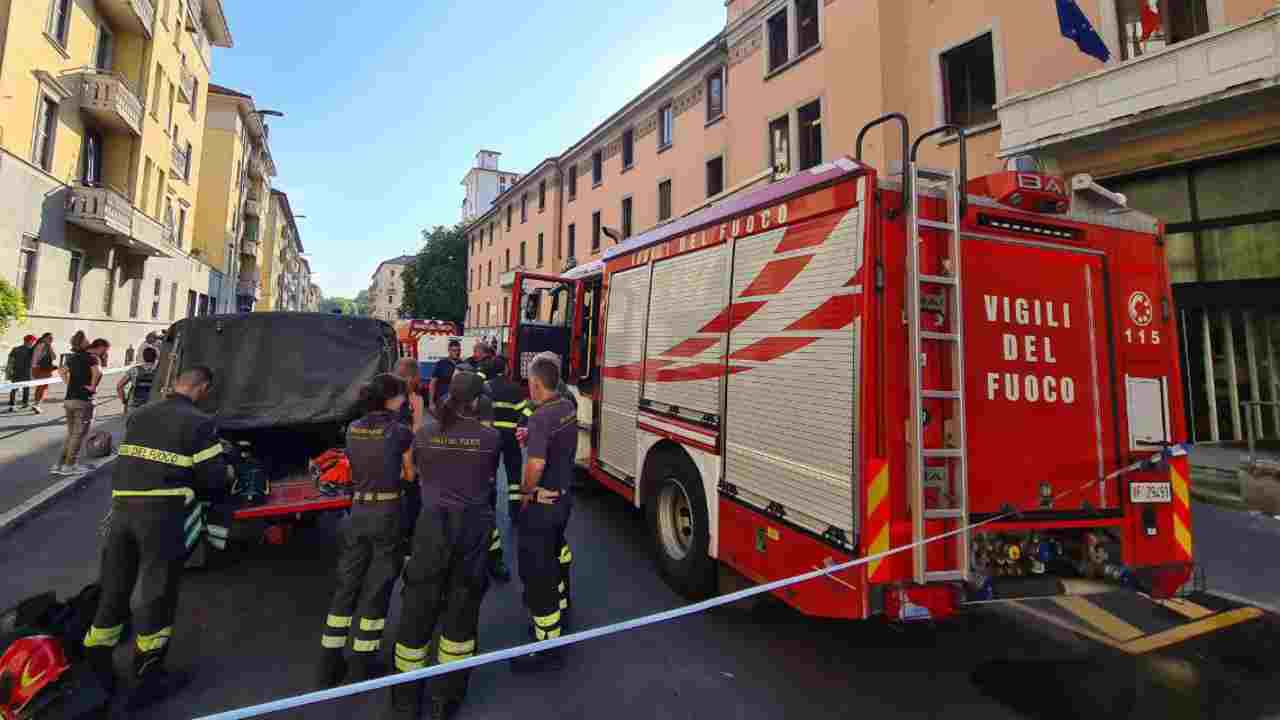 incendio milano casa riposo