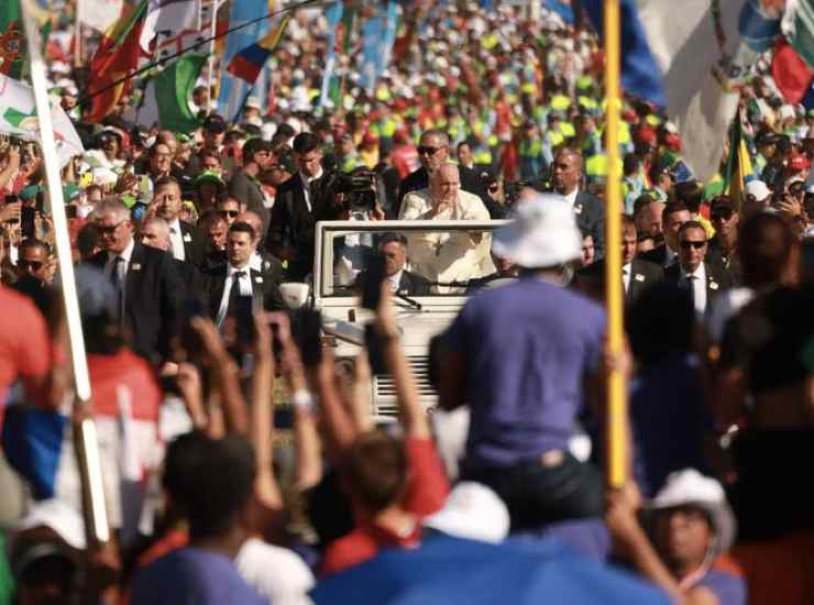 papa francesco gmg lisbona