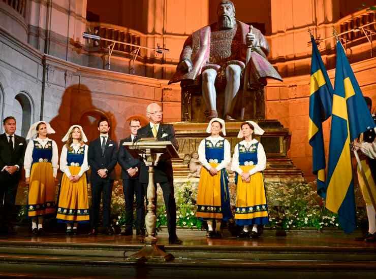 Re Carlo XVI Gustavo di Svezia