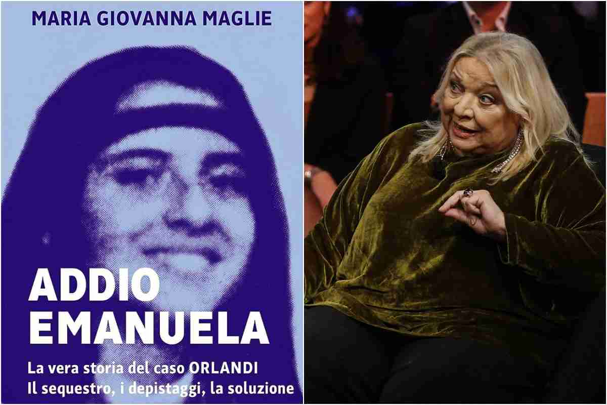 Libro Maria Giovanna Maglie Addio Emanuela Orlandi inchiesta verità scomparsa morte