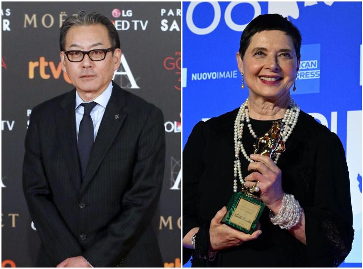 Festa del Cinema di Roma 2023 Shigeru Umebayashi e Isabella Rossellini premio alla carriera