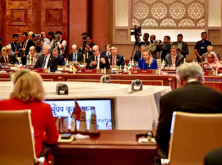 meloni g20 india nuova delhi