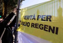 giulio regeni protesta ambasciata egitto roma