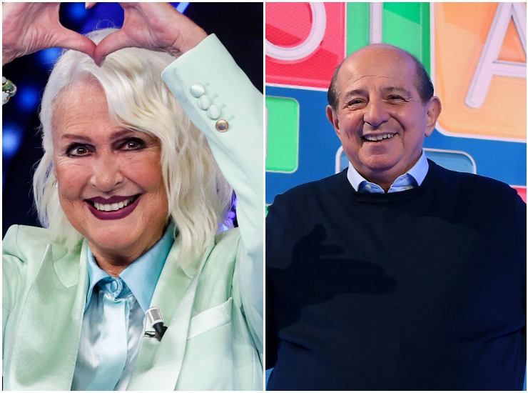 Domenica In Loretta Goggi e Giancarlo Magalli