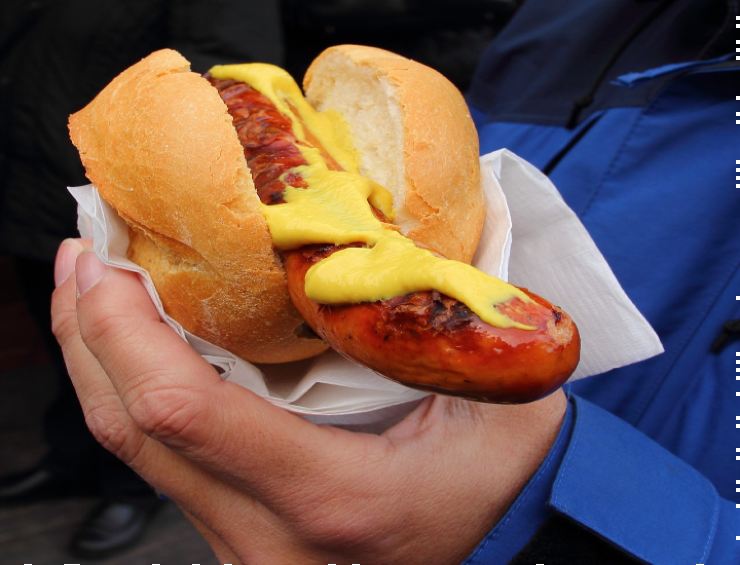 Hot Dog Bratwurst all'Oktoberfest
