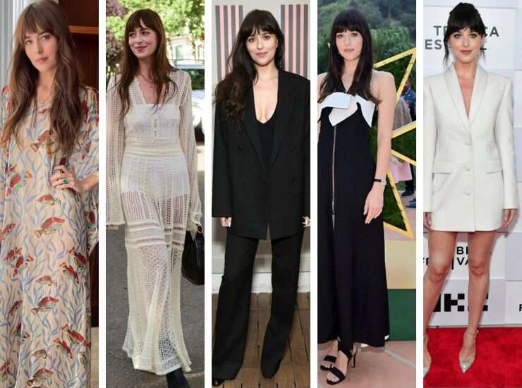 Dakota Johnson look