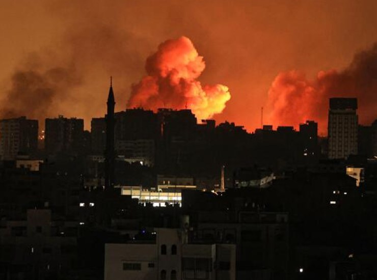 bombe israele gaza palestinesi
