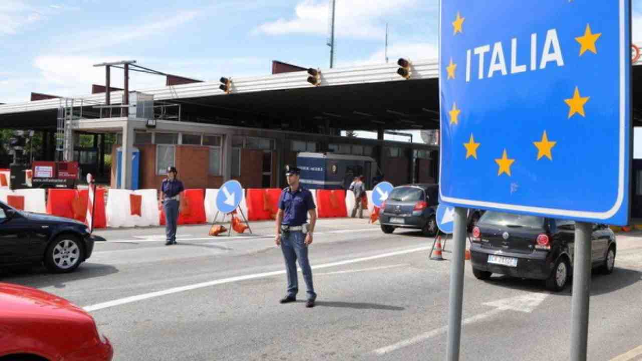 slovenia italia frontiere confini