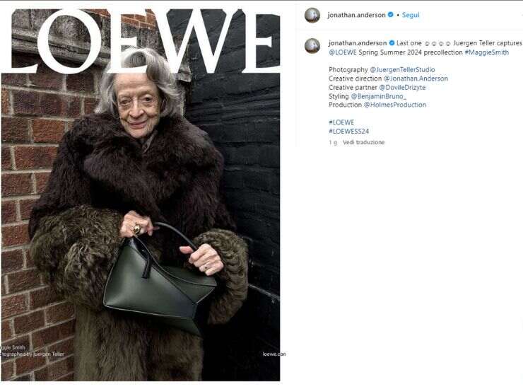 Maggie Smith Loewe