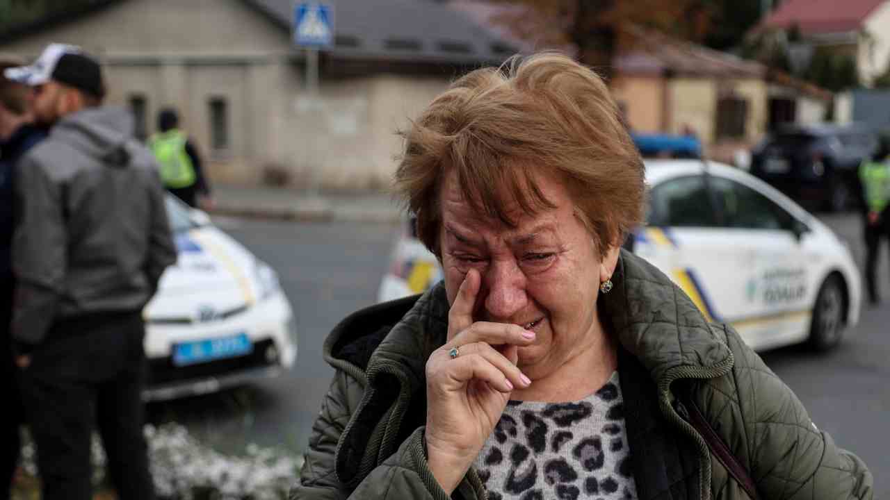 ucraina donna disperazione