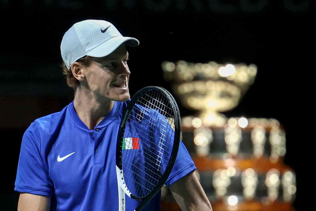 Jannik Sinner vittoria Coppa Davis Italia 2023