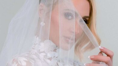Paris Hilton abito da sposa