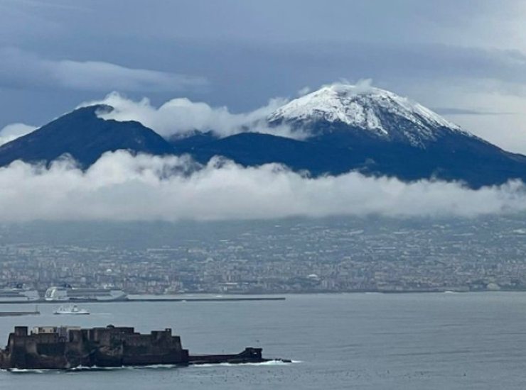 vesuvio neve napoli 