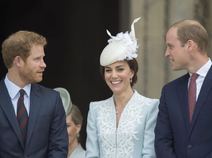 Kate Middleton Harry e William