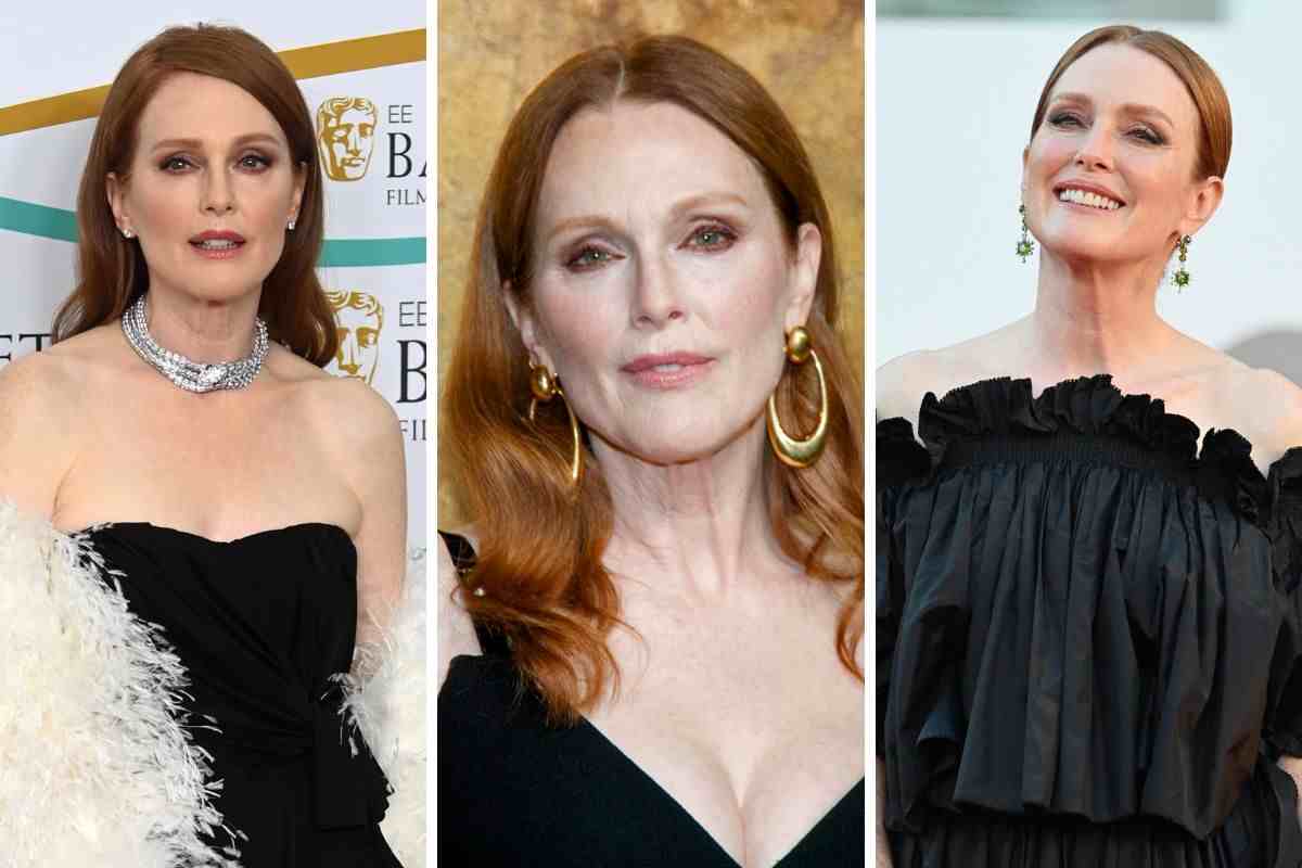 Julianne Moore look red carpet