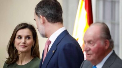 Letizia e Juan Carlos di Spagna