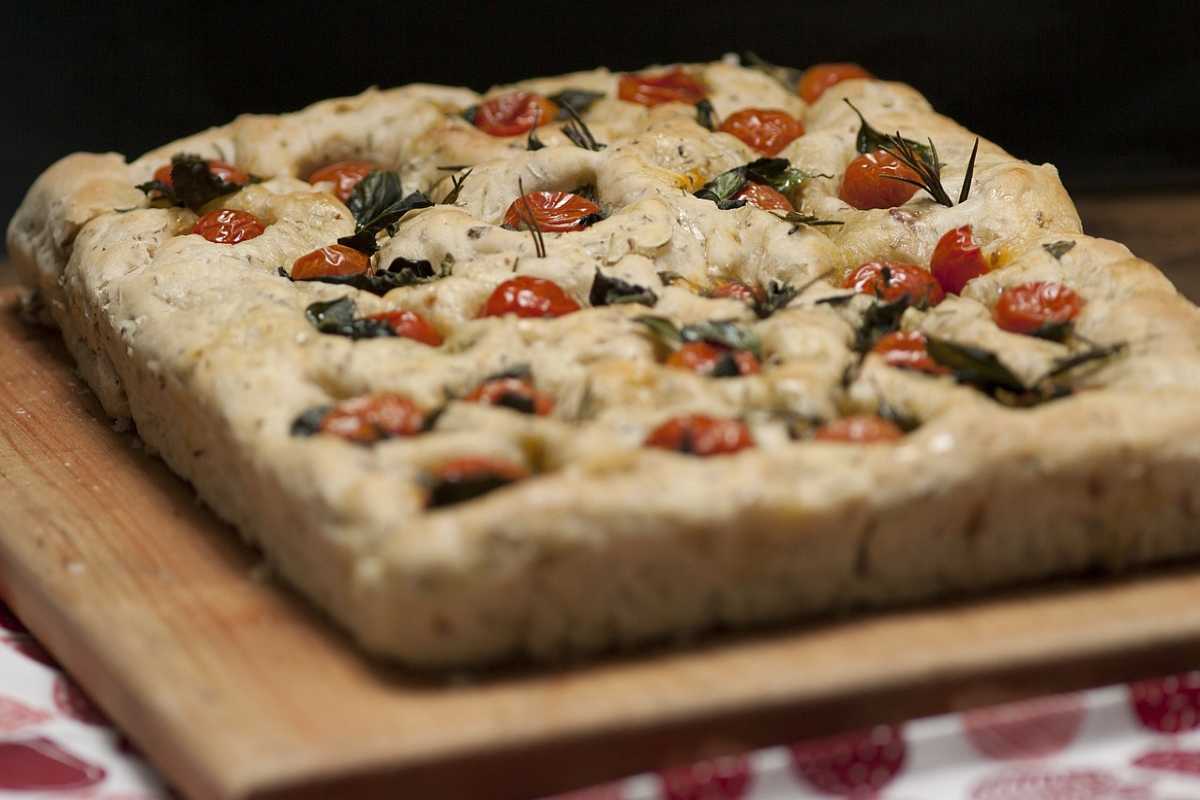 Focaccia mediterranea