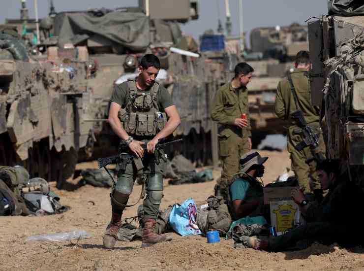 soldati israele gaza