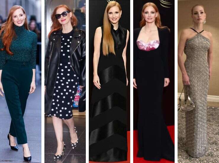 Jessica Chastain red carpet