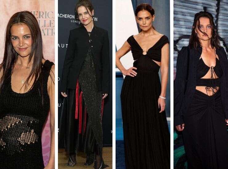 Katie Holmes look red carpet