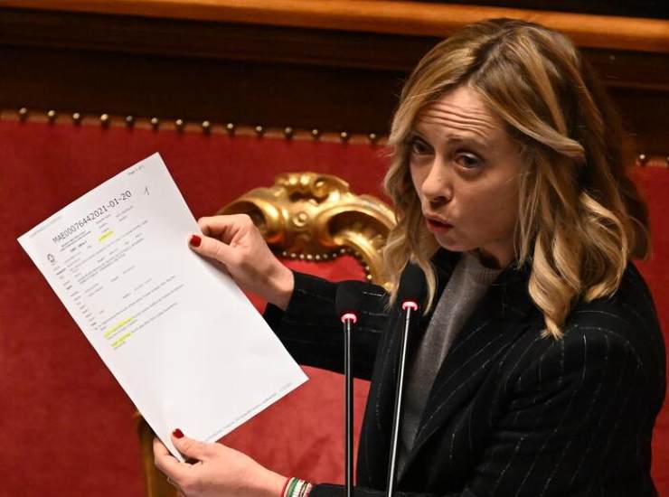 meloni di maio fax mes