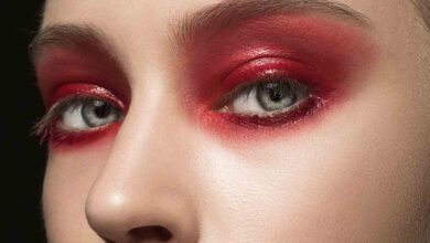 red wine make-up trend