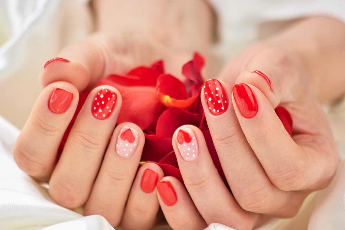 Manicure San Valentino