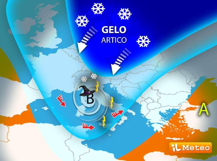 meteo Epifania Befana temperature
