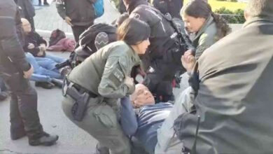 protesta knesset israele polizia dimostranti