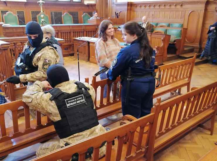 Ilaria Salis udienza tribunale Ungheria 