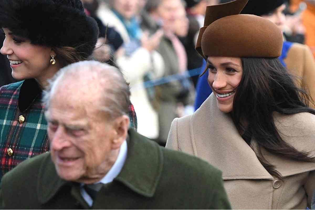 Meghan Markle e il principe Filippo