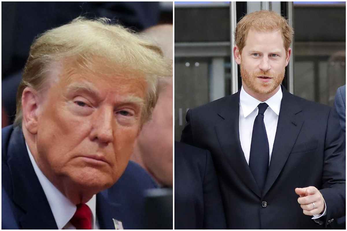 Principe Harry e Donald Trump
