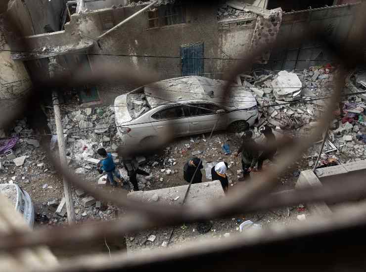 Striscia bombardamenti Rafah