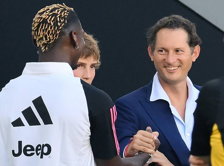 Pogba Elkann allenamento Juventus