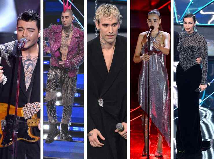 Sanremo 2024 look finale