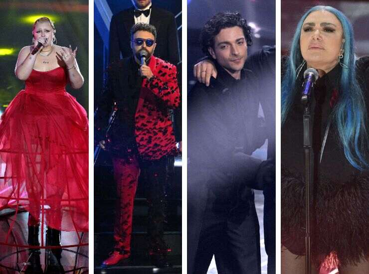 Sanremo 2024 look finale