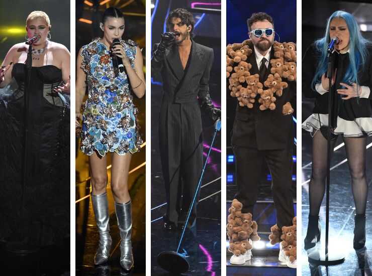 Sanremo 2024 look prima serata