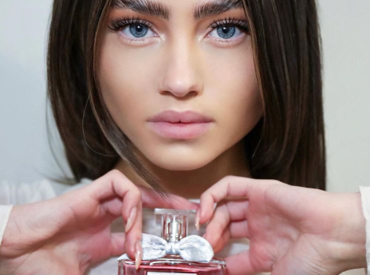 Cappuccino Milk Baby Boomer Nails