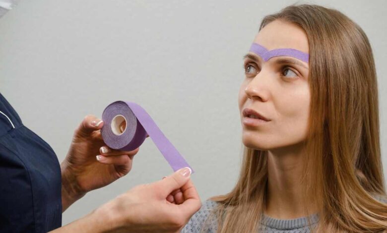 Face Taping beauty
