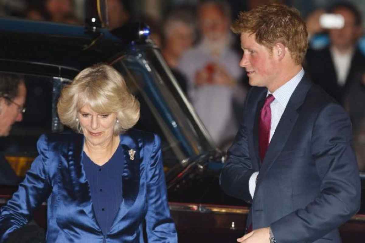 regina Camilla e principe Harry