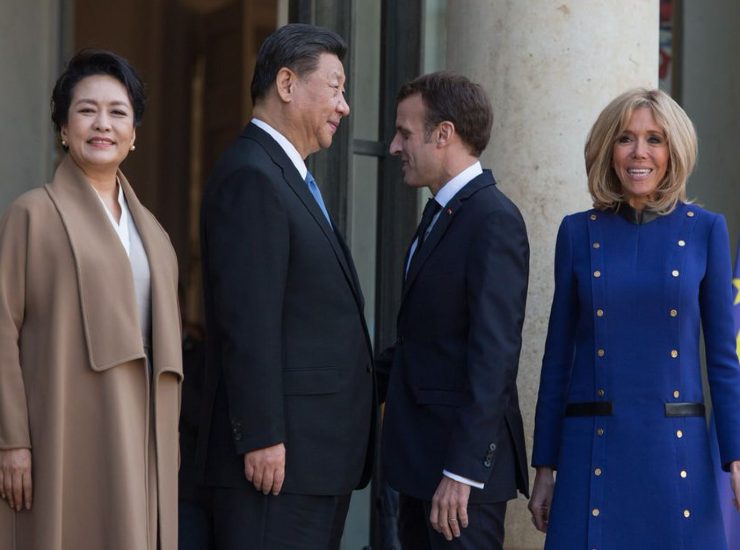 Xi Macron guerra pace