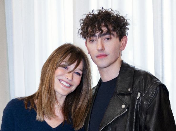 Michele Bravi e Carla Bruni