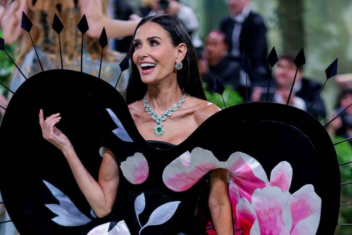 Demi Moore madrina del Trophée Chopard a Cannes 2024