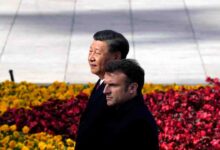 Xi Jinping e Macron incontro Francia Cina
