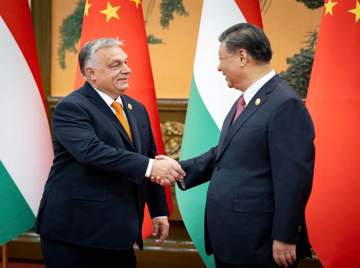 Xi Jinping Orban Ungheria 