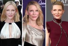 Cate Blanchett look red carpet