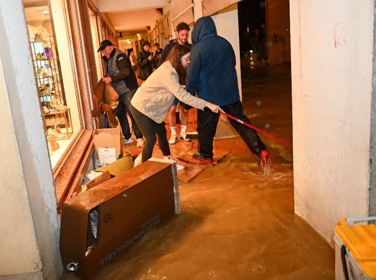 Veneto acqua allagamenti nubifragi