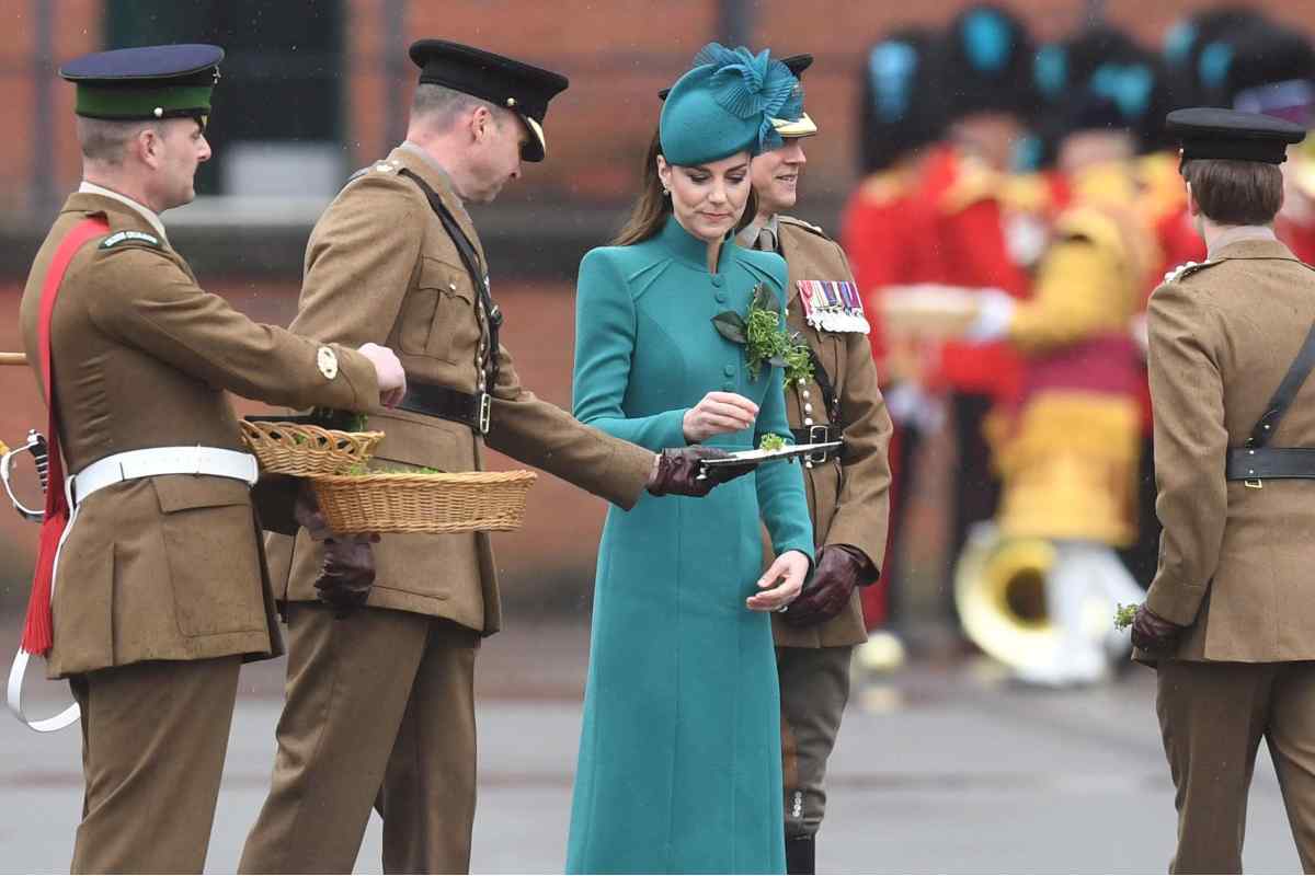 Kate Middleton e la guardia irlandese