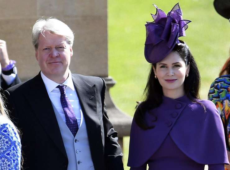 Charles Spencer e la moglie